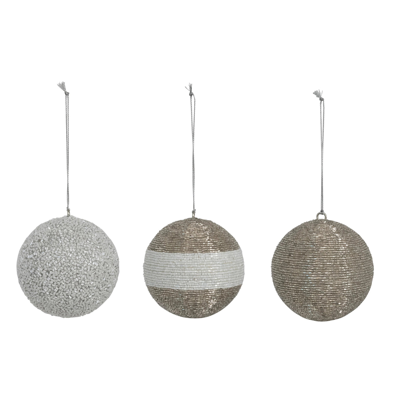 Round Ornament with Glass Beads | California 89