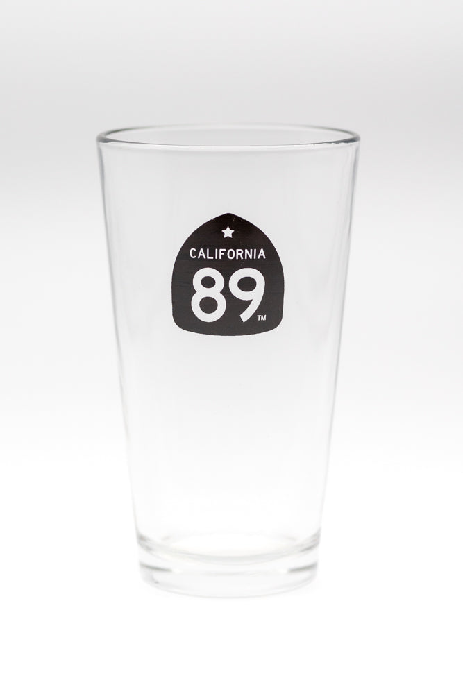 California 89 Beer Pint Glass