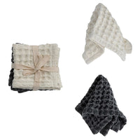 Cotton Waffle Weave Dish Cloths with Loops Set of 2 | California 89