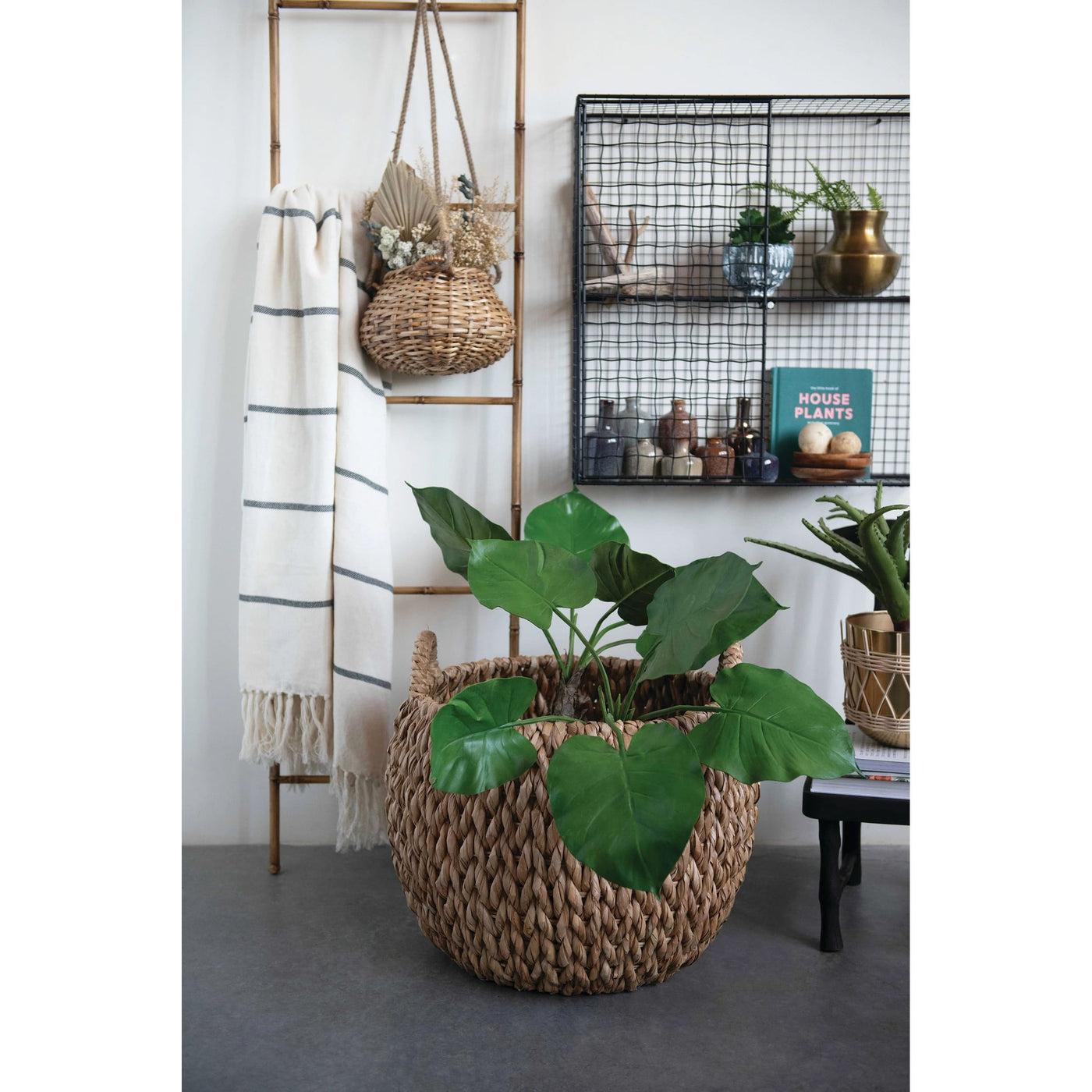 Hyacinth Woven Basket Small