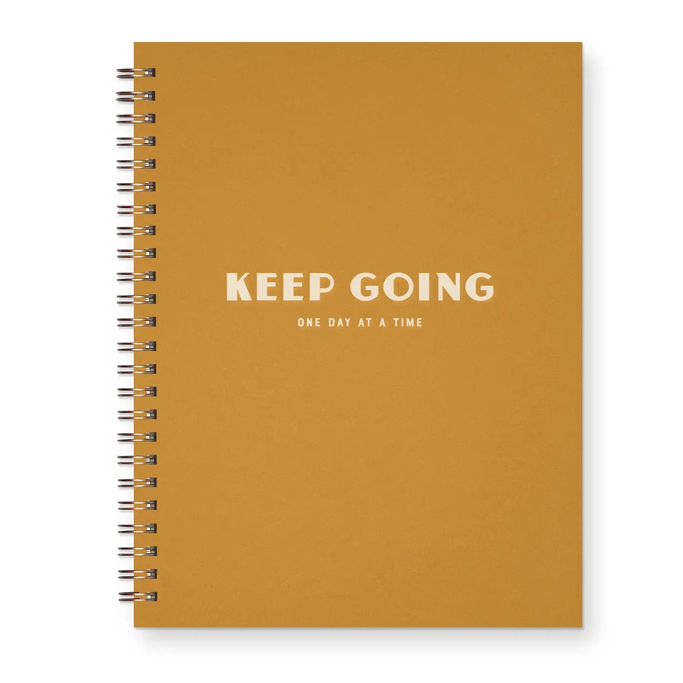 Keep Going Lined Journal, Saffron