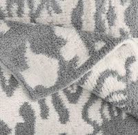 Damask Throw Blanket | California 89