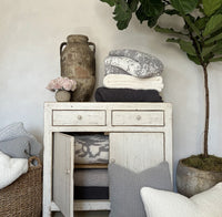 Damask Throw Blanket | California 89