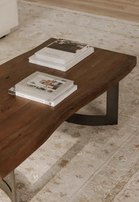 Bent Coffee Table 56" x 28" x 16"