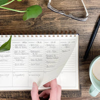 To Do Simple Weekly Planner Deep Blue | California 89