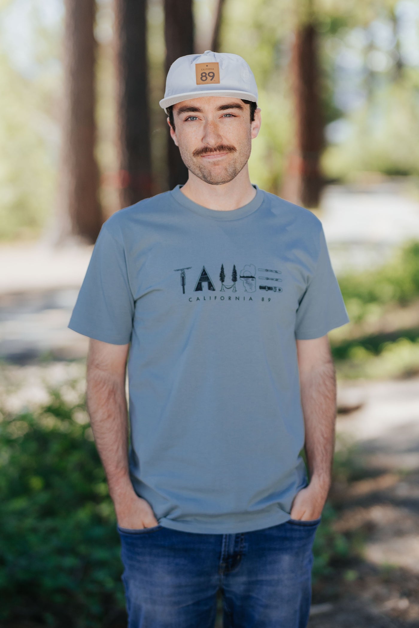 Men's Tahoe Lifestyle T-shirt | Sierra Graphic Tee | California 89