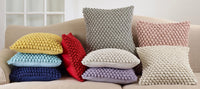 Crochet Pompom Pillow Down Filled | California 89