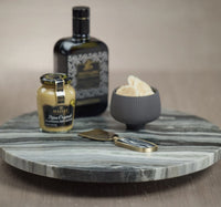 Black Marble Lazy Susan