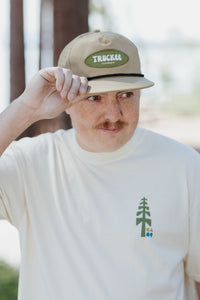 California 89 Perforated Truckee Patch Snapback Grain | California 89