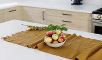 Rift Valley Handwoven Ethiopian Cotton Table Runner | California 89