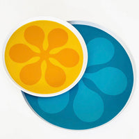 Modfest Melamine Salad Plates (Set of 4)