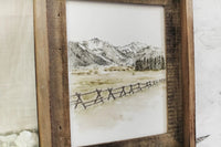 Framed 11 x 14 Olympic Valley Print