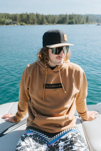 Unisex Hooded Sweatshirt with California 89 Box Logo