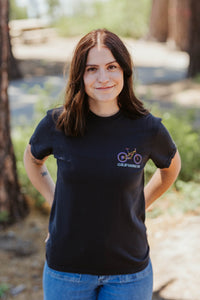 Unisex Short Sleeve Bike Truckee T-shirt | California 89