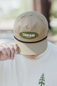 California 89 Perforated Truckee Patch Snapback Grain | California 89