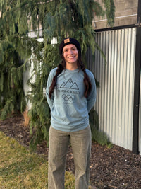 Unisex Long Sleeve Olympic Valley T-shirt | California 89