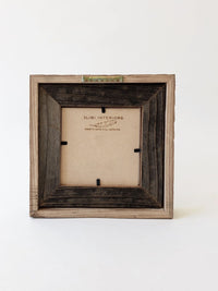 4" x 4" Reclaimed Wood Double Frame