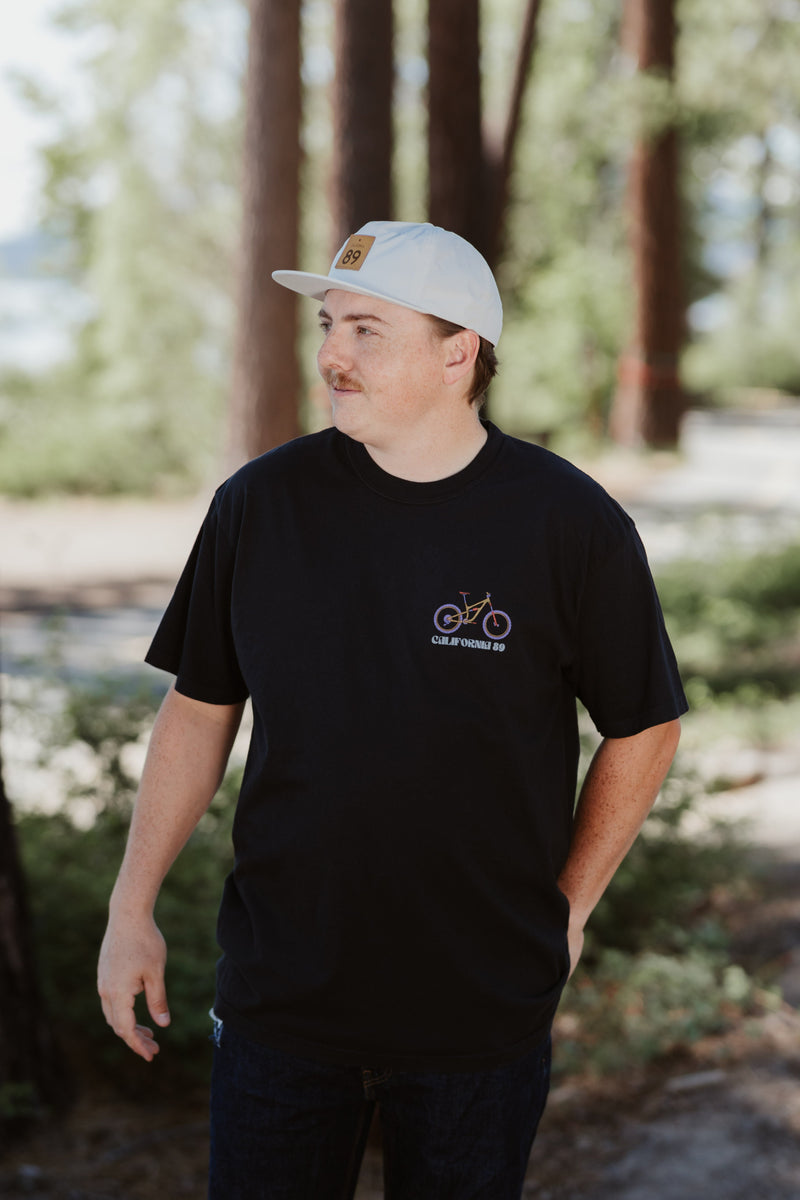 Unisex Short Sleeve Bike Truckee T-shirt | California 89