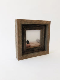 4" x 4" Reclaimed Wood Double Frame