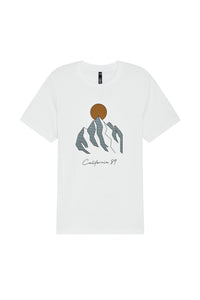 Women's Short Sleeve Mountain Sunrise T-shirt | California 89