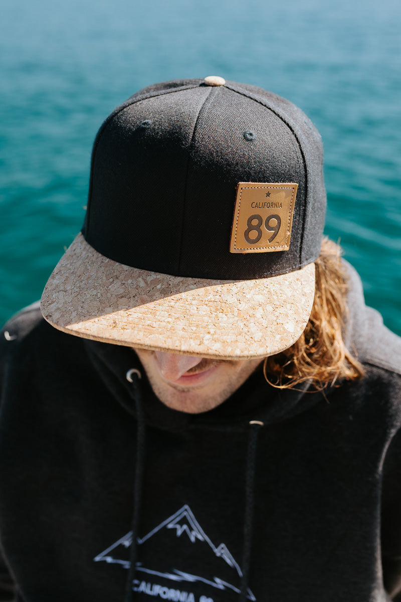 California 89 Wool & Cork Snapback Hat | Tahoe Hat by California 89, Truckee CA