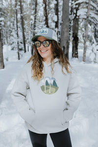 Unisex Winding Road Hoodie | California 89