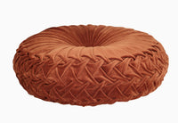 Velvet Round Handmade Pillow | California 89