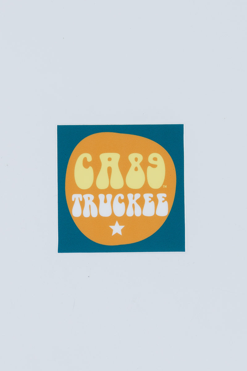 Small Sticker, CA89 Truckee Square | California 89