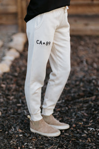 Women's Wavewash Jogger Sweatpant with CA89 | California 89