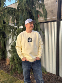 Unisex Relax Crewneck with California 89 Shield | California 89
