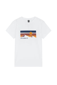 Men's Sky and Mountain T-shirt | Sierra Graphic Tee | California 89