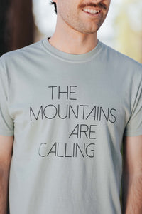 Unisex Short Sleeve Mountains Are Calling T-shirt | California 89