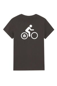 Women's Short Sleeve Shield and Bike T-shirt | California 89