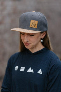 California 89 Wool & Cork Snapback Hat | Tahoe Hat by California 89, Truckee CA