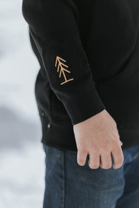 Unisex Hoodie with CA89 and Tree on Sleeve | California 89