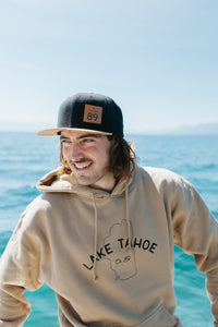 Unisex Lake Tahoe Hooded Sweatshirt | California 89