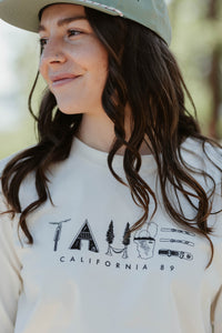 Women's Long Sleeve Tahoe Lifestyle T-shirt | California 89