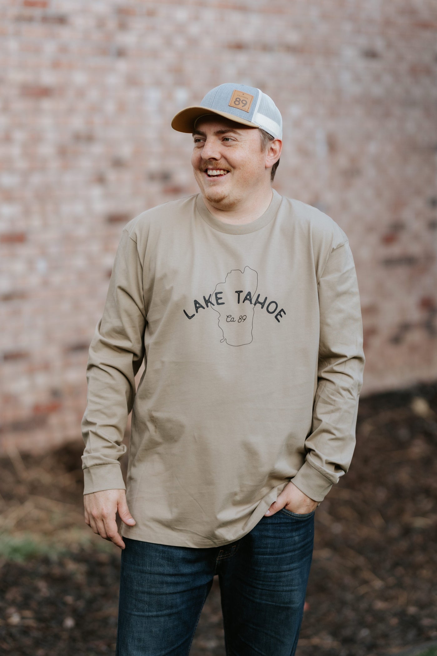 Men's Long Sleeve Lake Tahoe T-Shirt