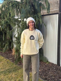 Unisex Relax Crewneck with California 89 Shield | California 89