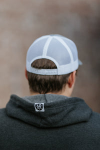 Unisex Midweight Zip Hoodie, Love Blue Lake | California 89
