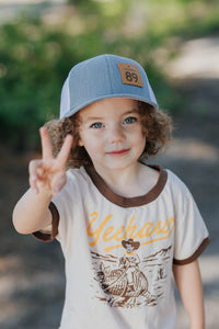 Kids California 89 Trucker Hat | Youth Snapback Cap