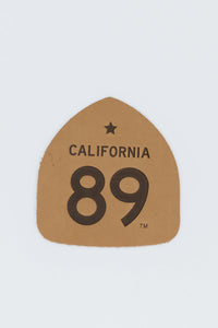 Patches, Leather CA89 Shield 2.5 Inch | California 89