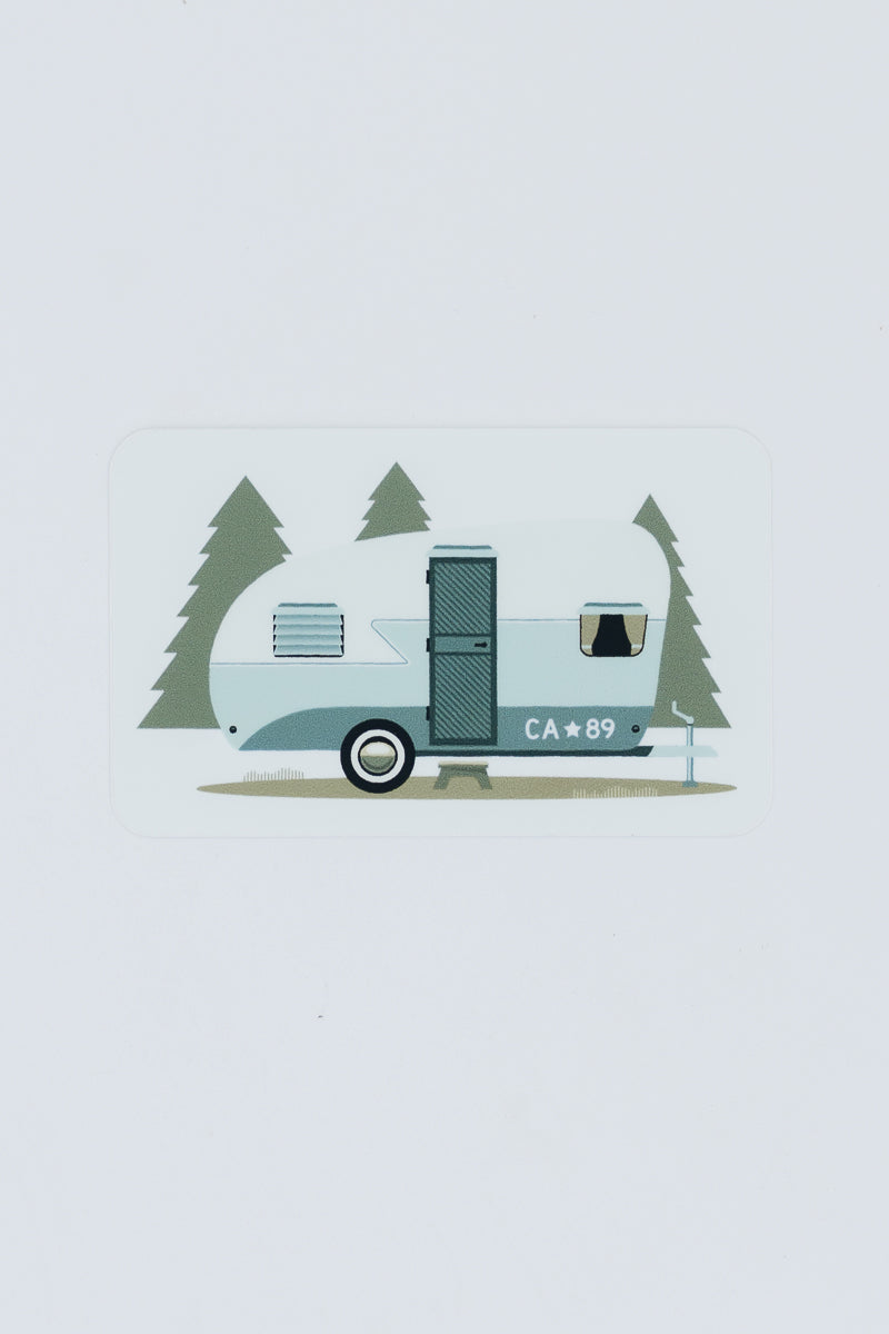 Small Sticker, Camper | California 89