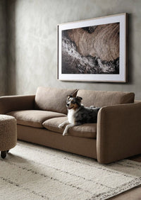 Aniston Ottoman Burnt Birch | California 89