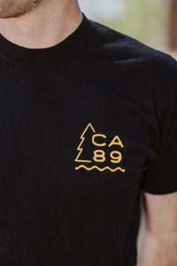 Unisex Short Sleeve Sierra Horizon T-shirt | California 89