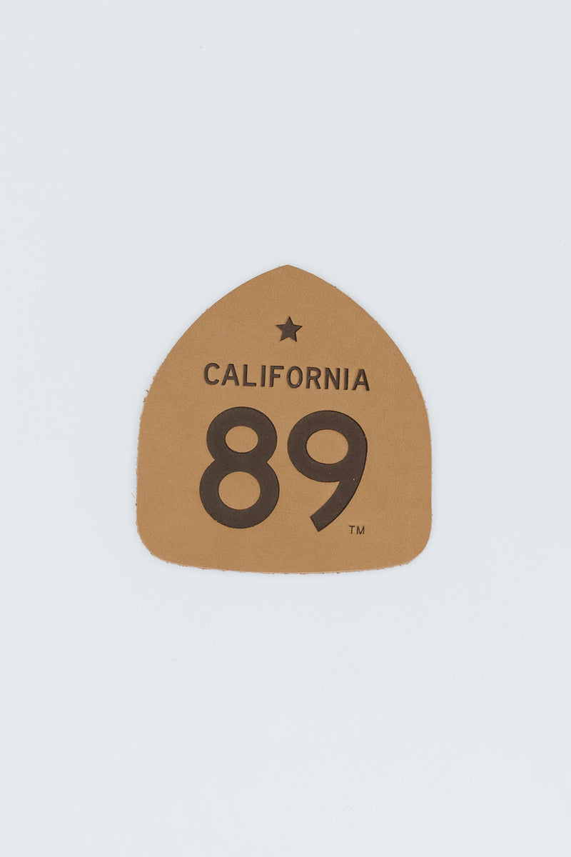 Patches, Leather CA89 Shield 2.5 Inch | California 89