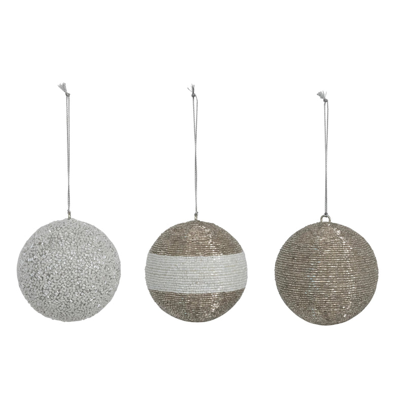 Round Ornament with Glass Beads | California 89