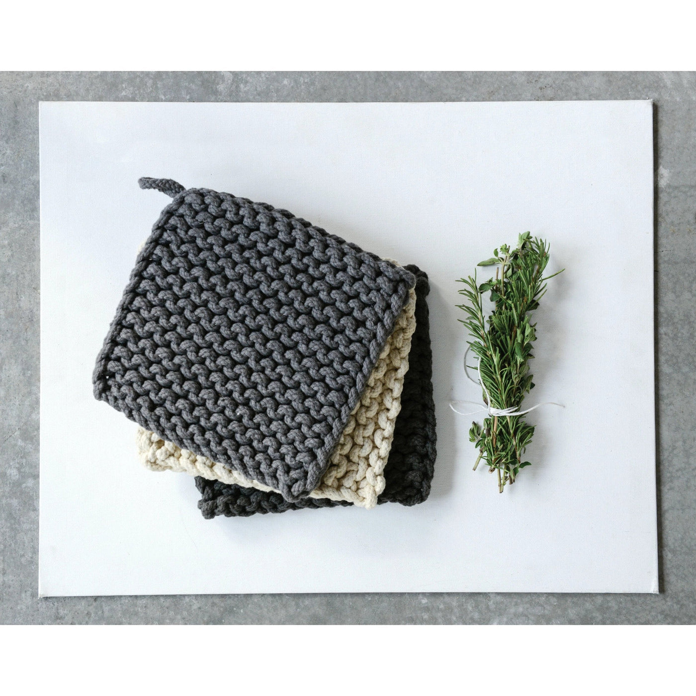 Cotton Crocheted Potholder Style 3 | California 89