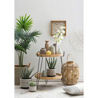 Embossed Stoneware Planter | California 89