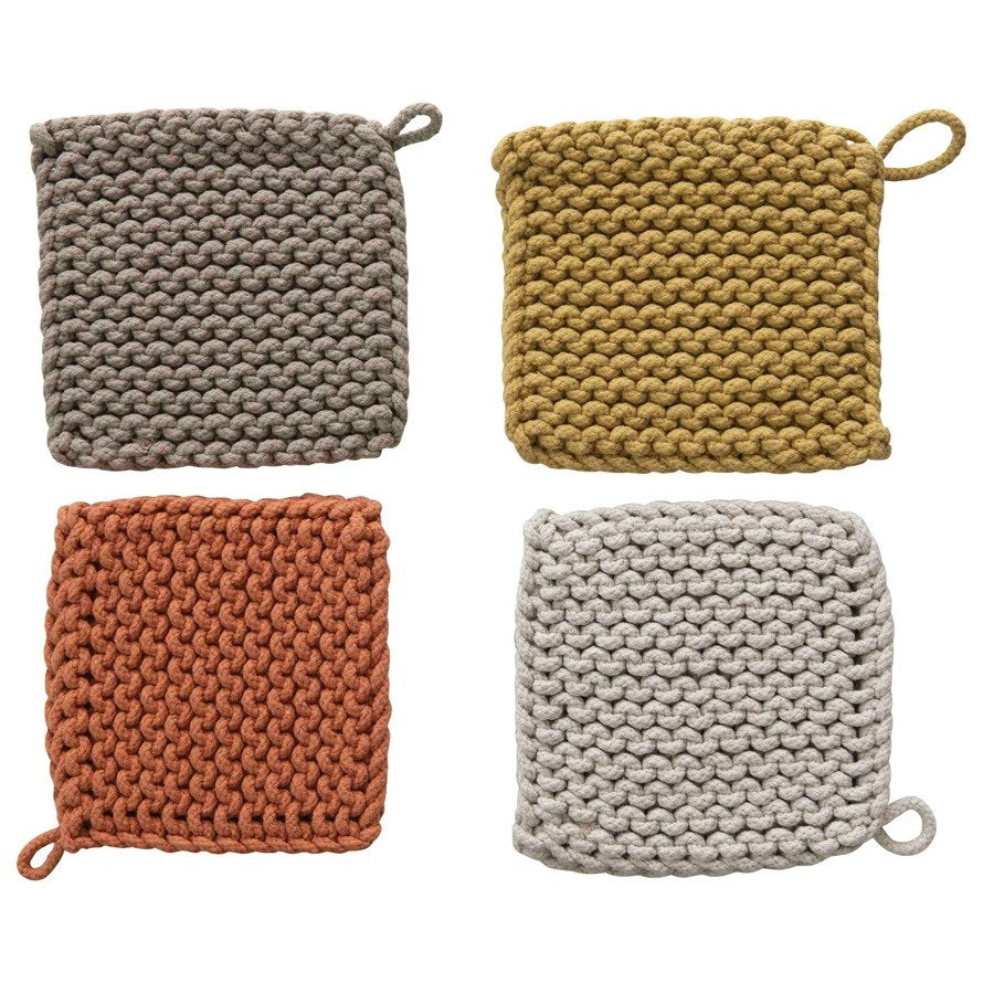 Cotton Crocheted Potholder Variant | California 89